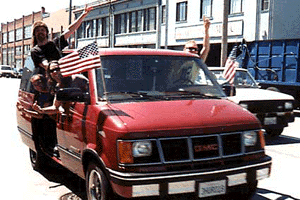 rented gmc van